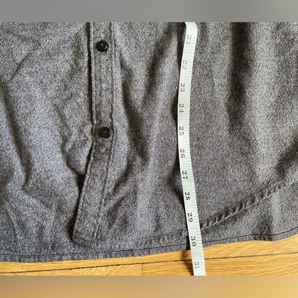 Hollister Men’s Slim Fit Epic Flex Stretch Gray Casual Button Down Shirt, XL - Picture 10 of 11